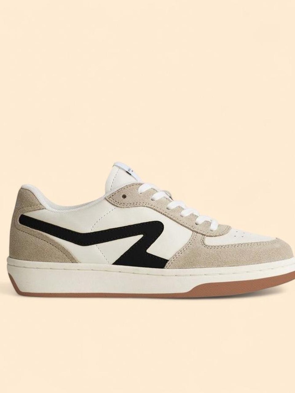 Rag & Bone Retro Court Sneaker — Turtle Dove & Light Sand — Men’s 8.5 (EU41)